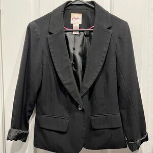 Candies Women's Black Blazer Size L